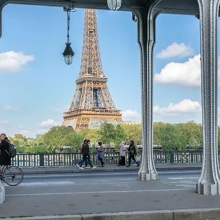 Elegant Haussmannien De Luxe Proche Du Trocadero Et De La Tour Eiffel Appartamento Parigi
